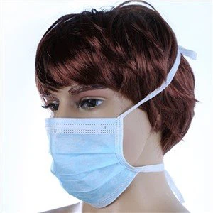 Masca medicala chirurgicala de fata cu tie-on
